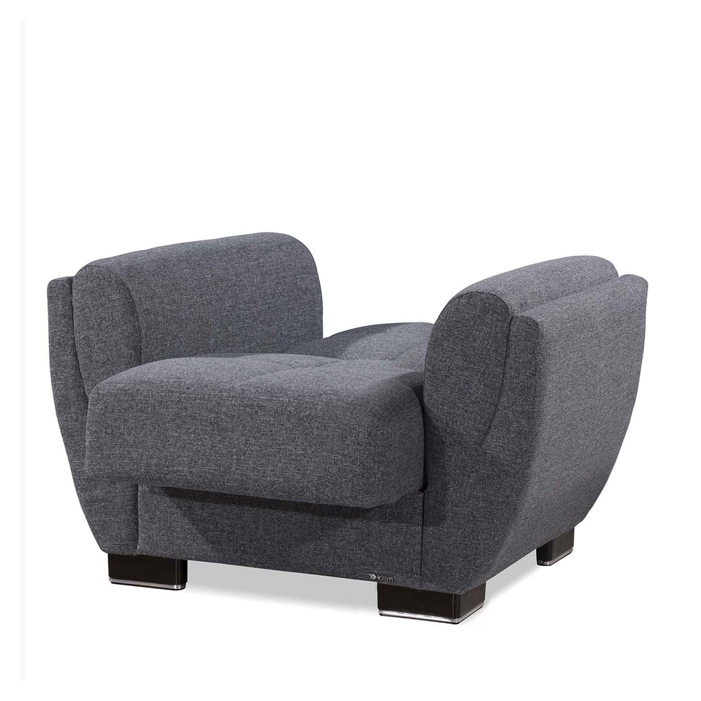 AIR ARMADA CHAIR #113 GRAY IN CHENILLE