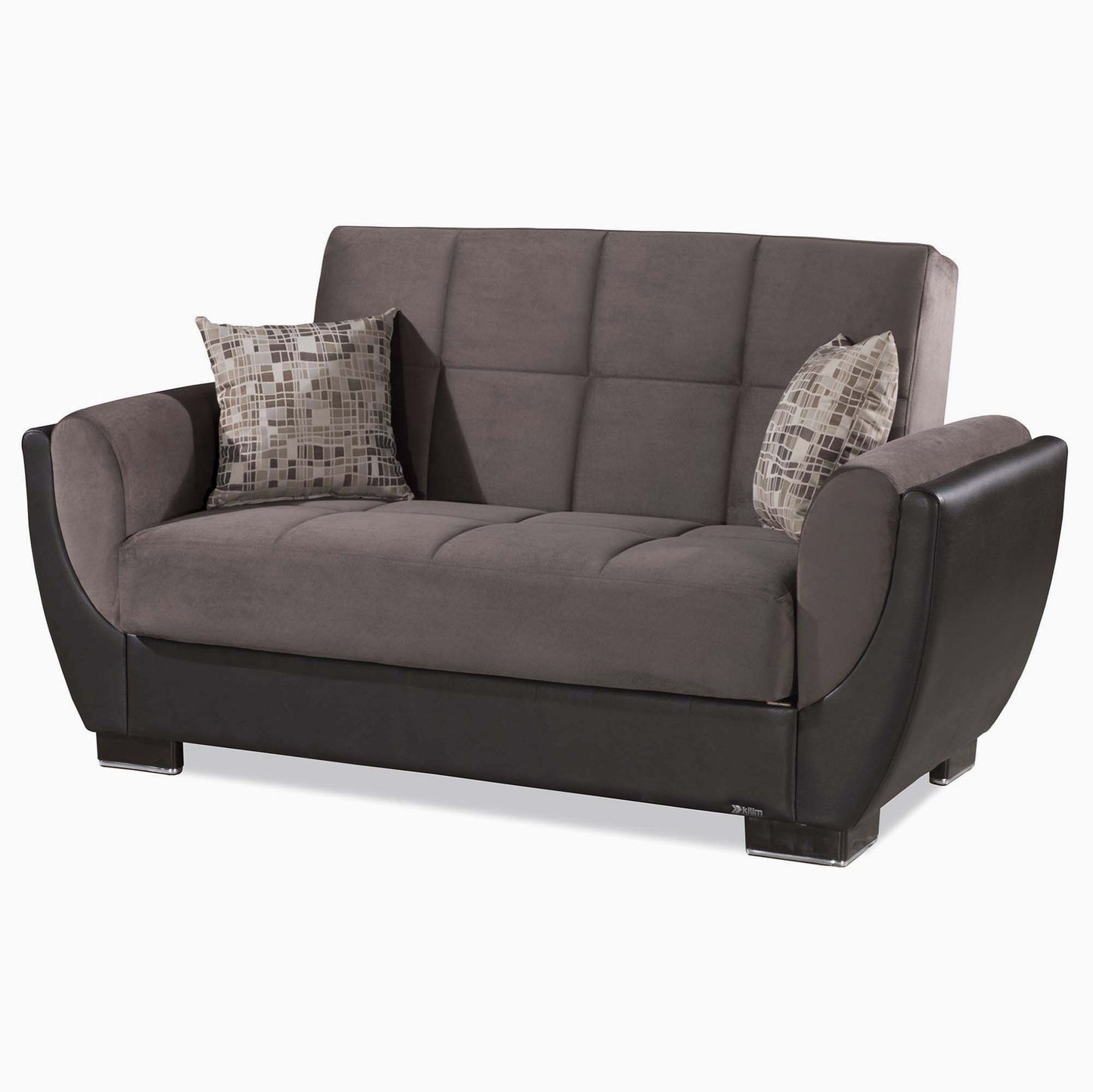 AIR ARMADA LOVESEAT #107 BRN/ BRWN IN MICROFIBER/PU