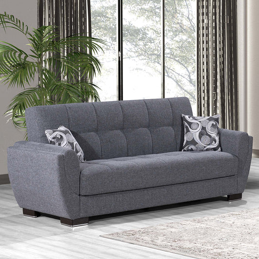 AIR ARMADA SOFABED #113 GRAY IN CHENILLE