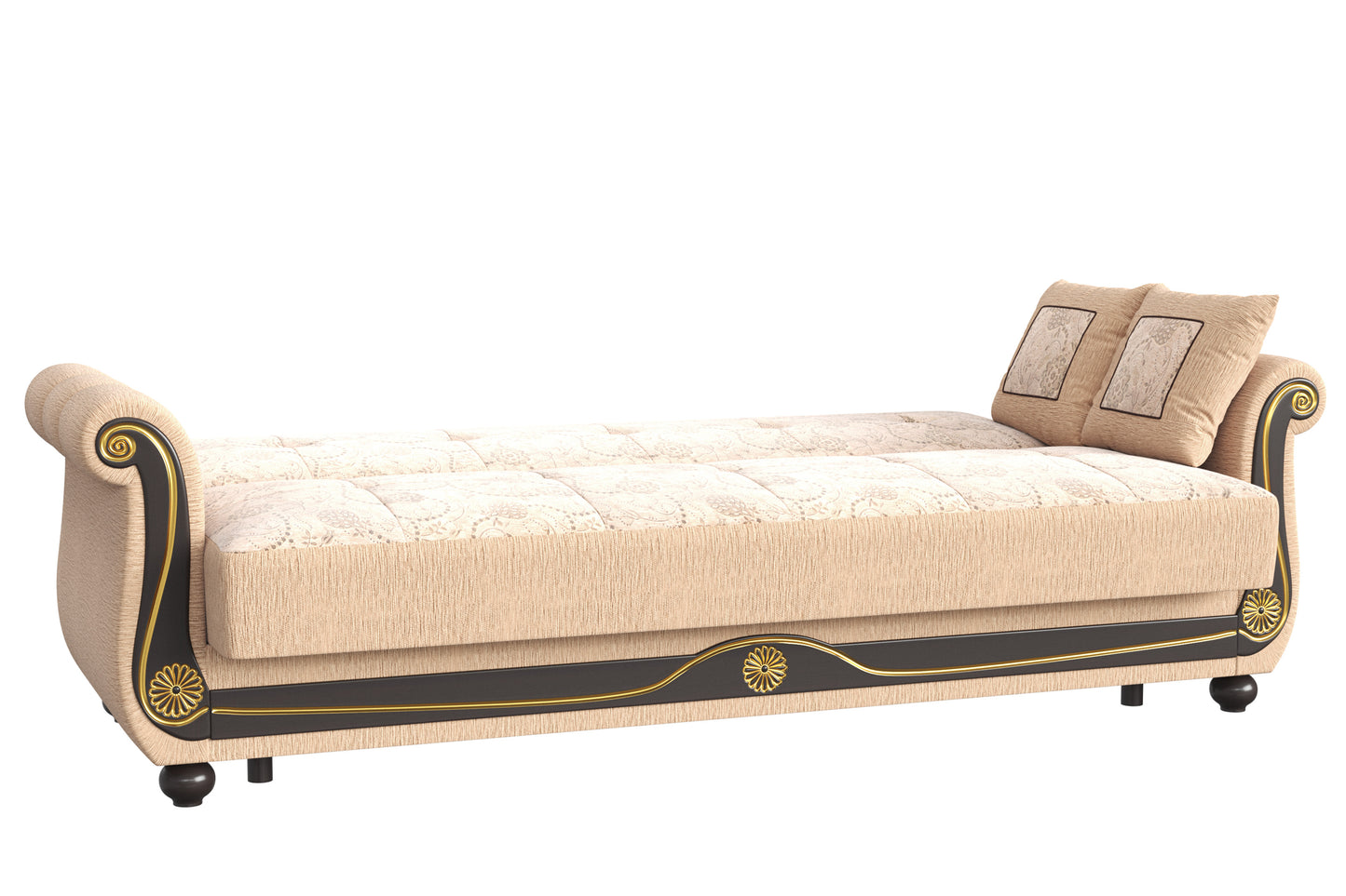 AMERICANA SOFABED IN BEIGE CHENILLE