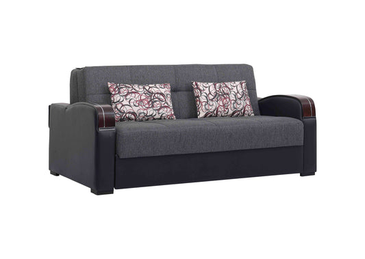 SLEEP PLUS SOFA SLEEPER IN GRAY 07-320 CHENILLE