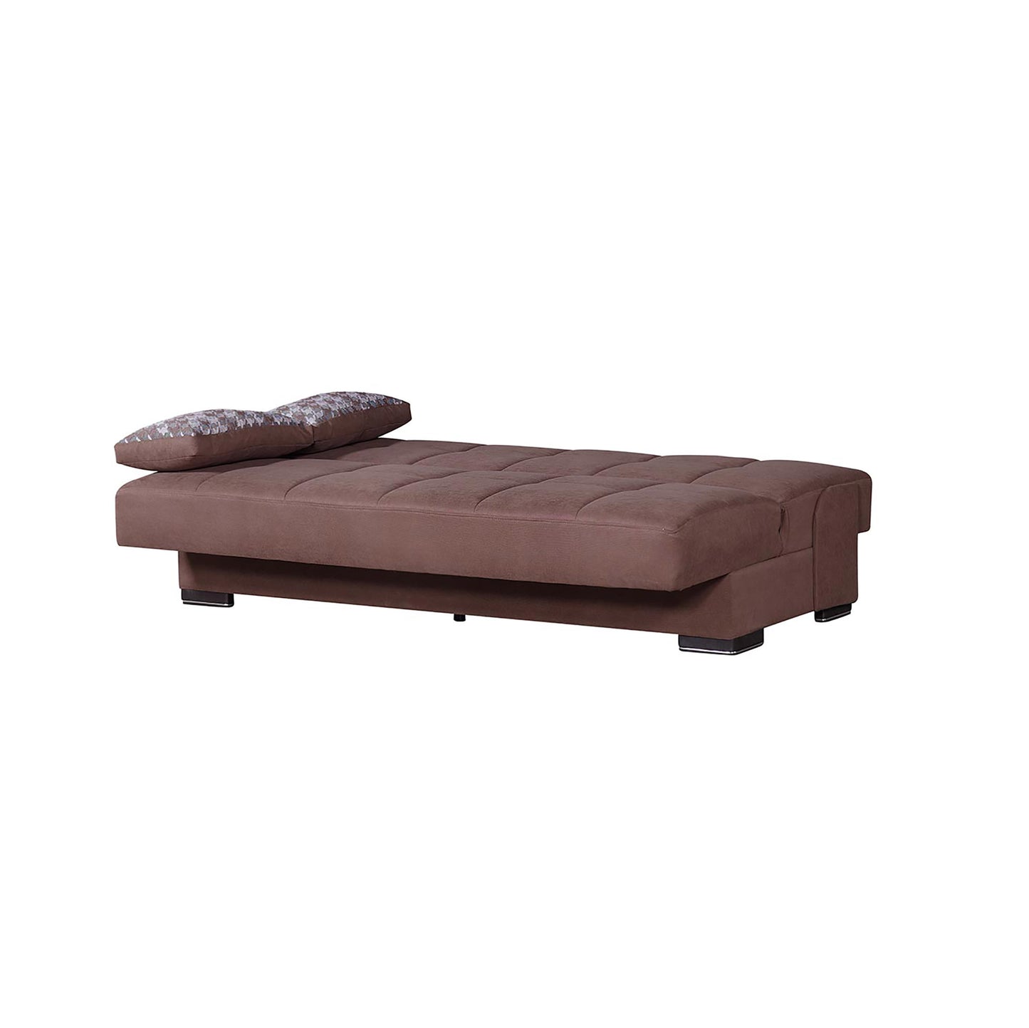 SOHO SOFABED IN BROWN NANO