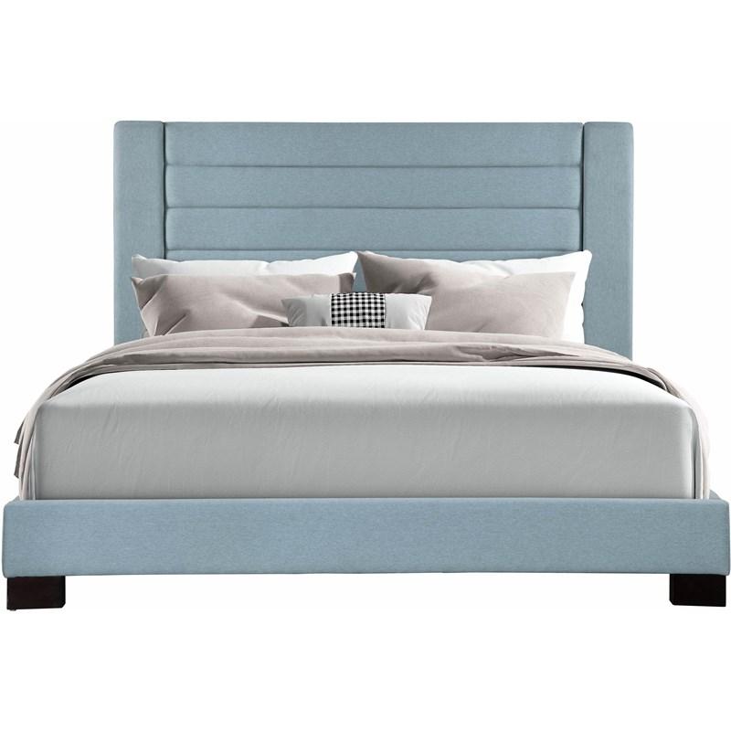 Conrad 11046 Queen Platform Bed - Ice