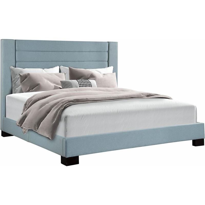 Conrad 11046 Queen Platform Bed - Ice