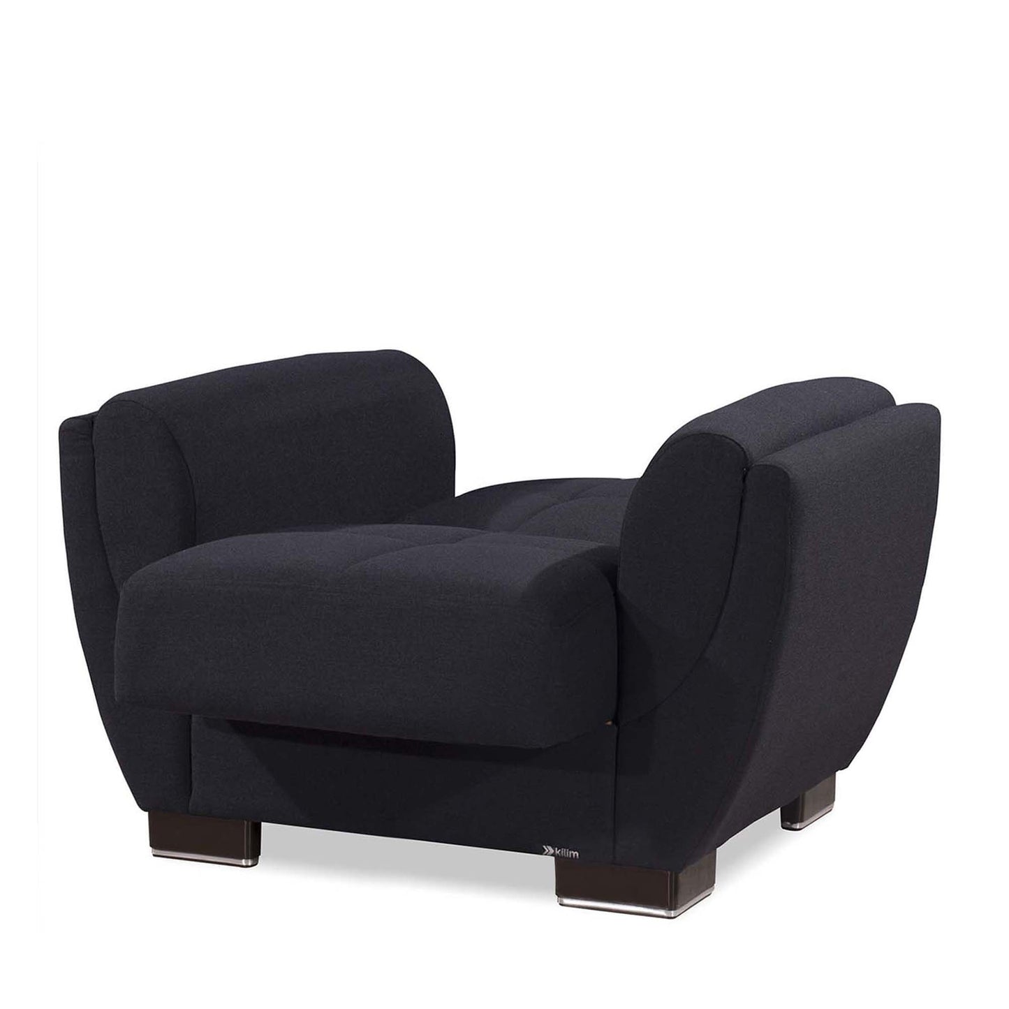 AIR ARMADA CHAIR #111 DENIM DARK BLUE IN CHENILLE