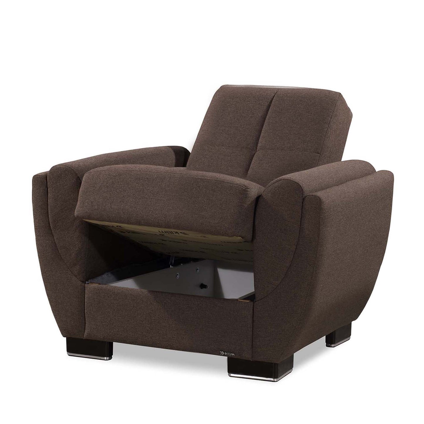 AIR ARMADA CHAIR #112 BROWN   IN CHENILLE