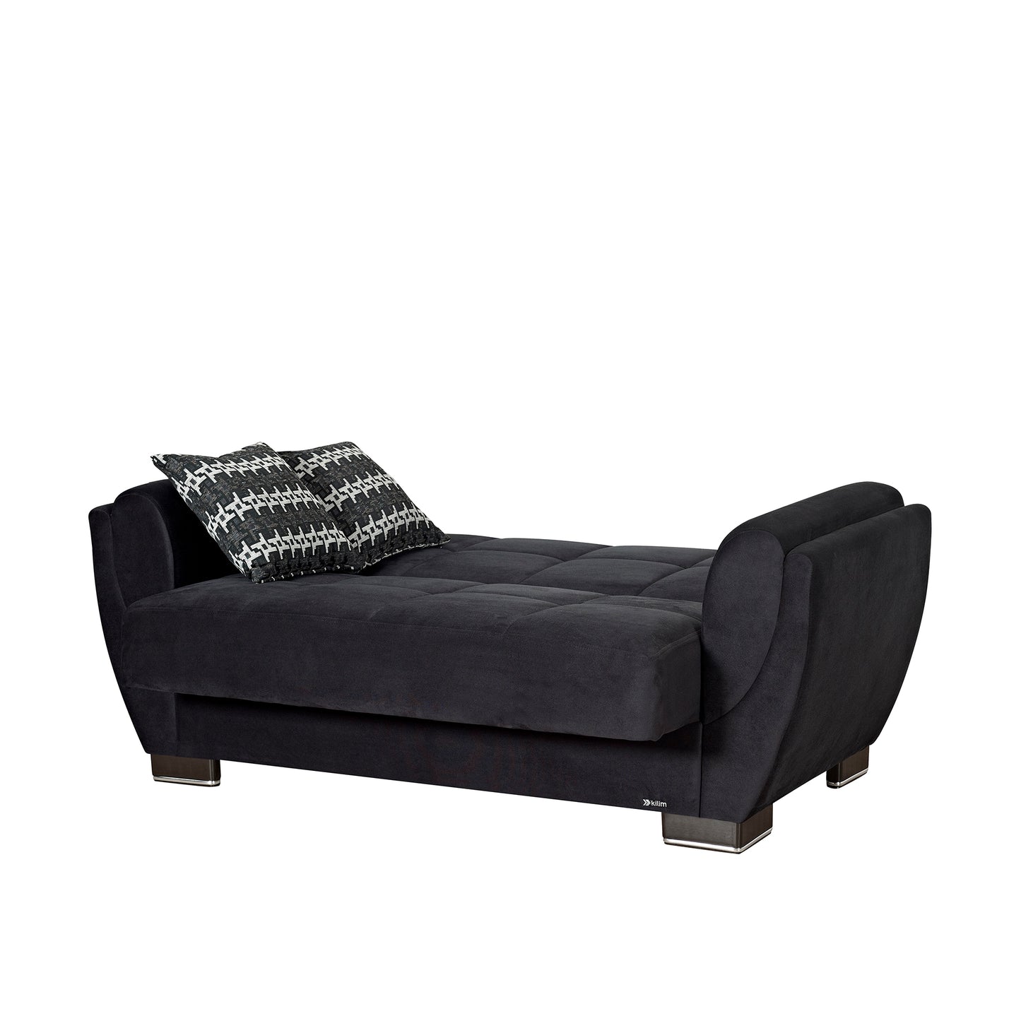 AIR ARMADA LOVESEAT #103 MICROFIBER BLACK  IN MICROFIBER/PU