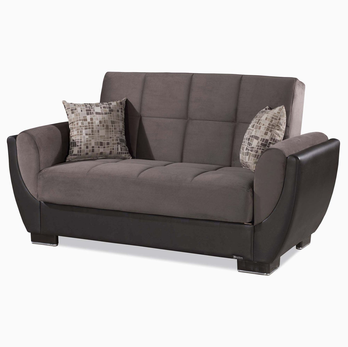 AIR ARMADA LOVESEAT #107 BRN/ BRWN  IN MICROFIBER/PU