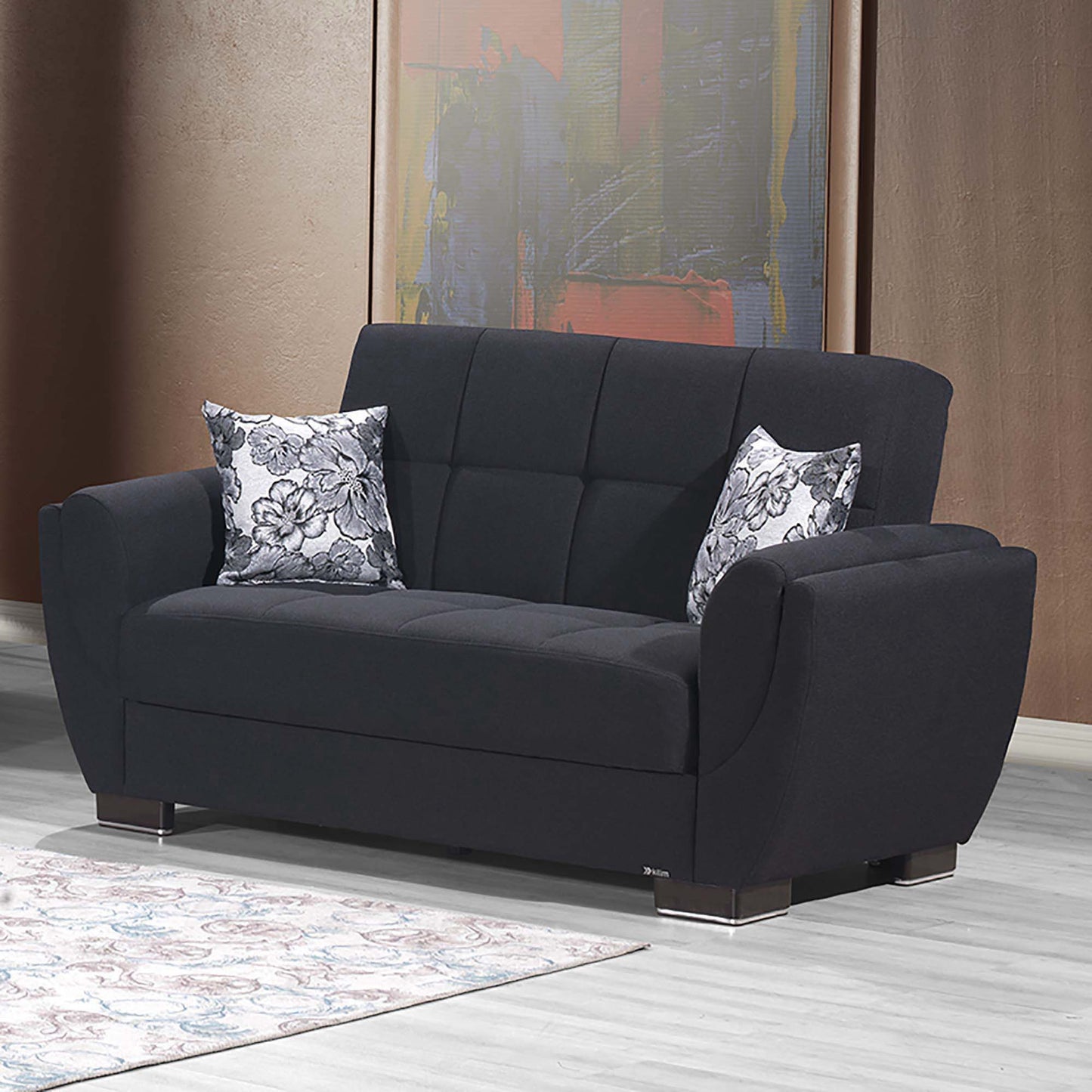 AIR ARMADA LOVESEAT #111 DENIM DARK BLUE    IN CHENILLE