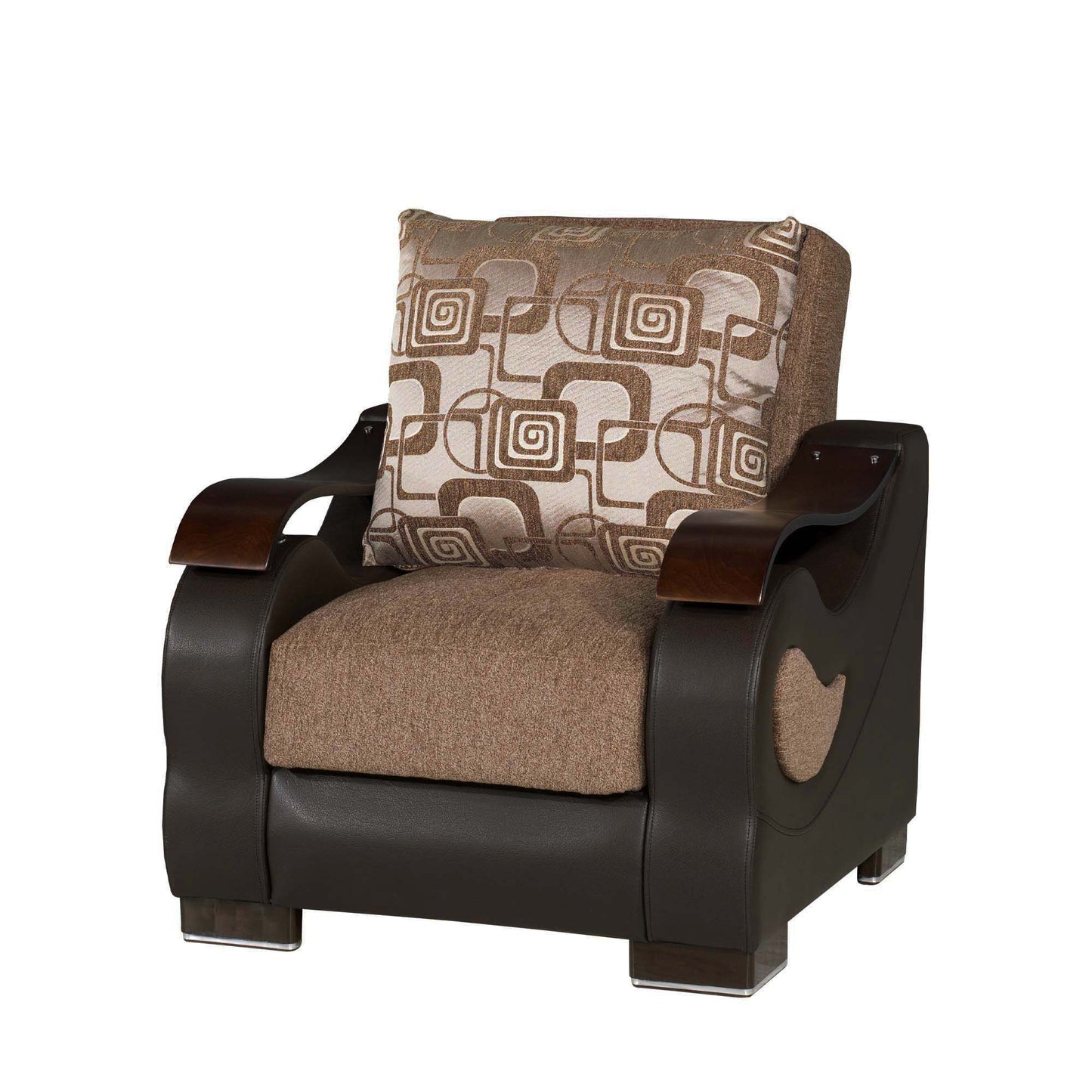 METROPLEX CHAIR IN BROWN 05-581 CHENILLE