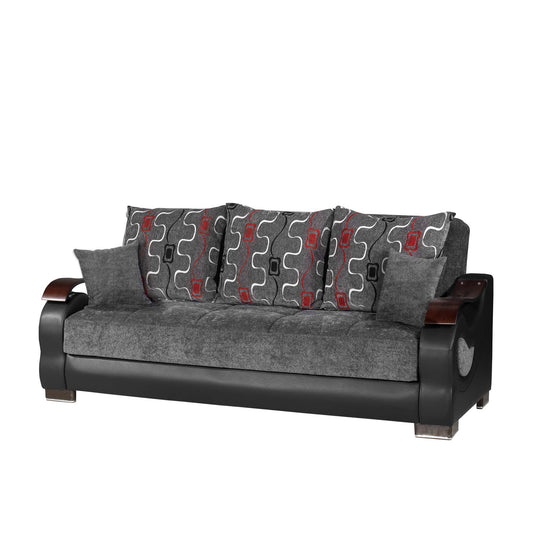 METROPLEX SOFABED IN GRAY 26-370 CHENILLE