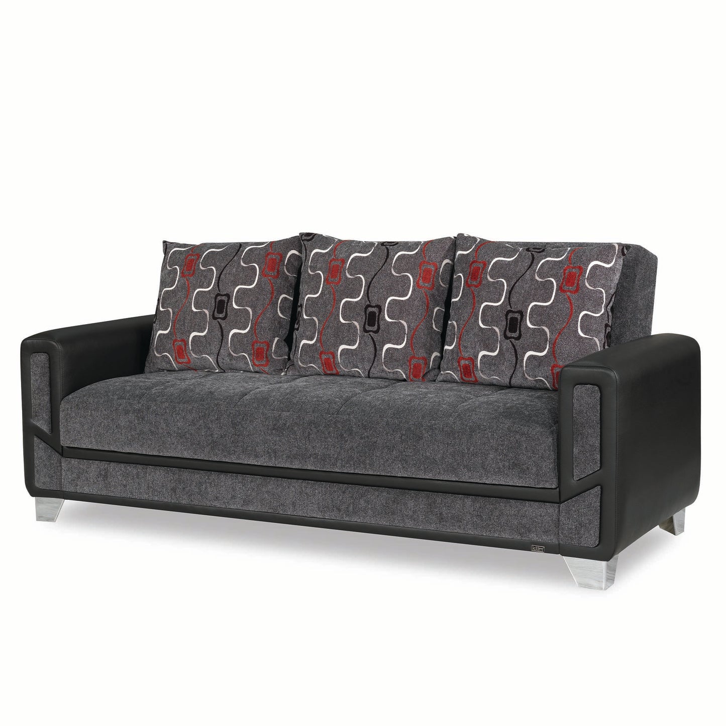 MONDO MODERN   SOFABED IN GRAY 26-370  CHENILLE