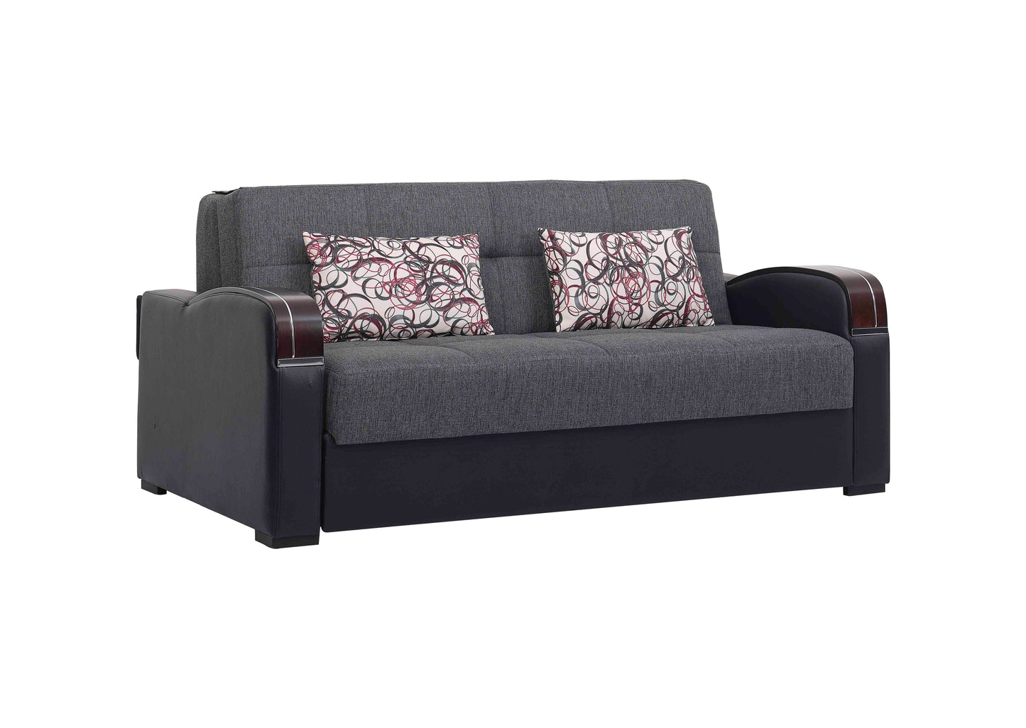 SLEEP PLUS SOFA SLEEPER IN GRAY 07-320  CHENILLE