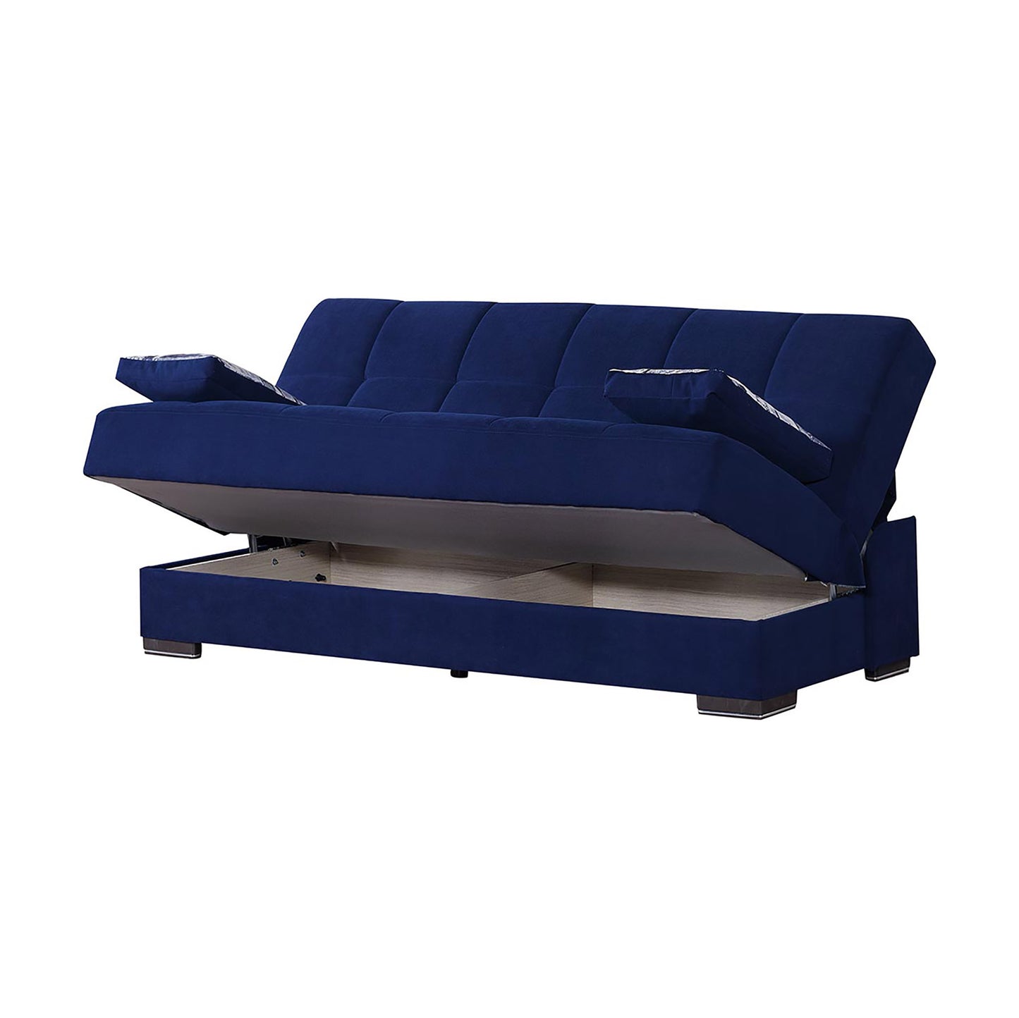 SOHO  SOFABED IN BLUE NANO