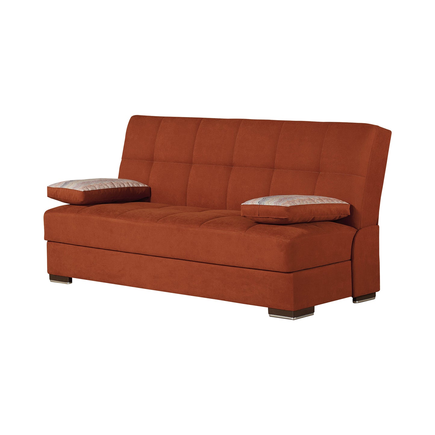 SOHO  SOFABED IN ORANGE NANO