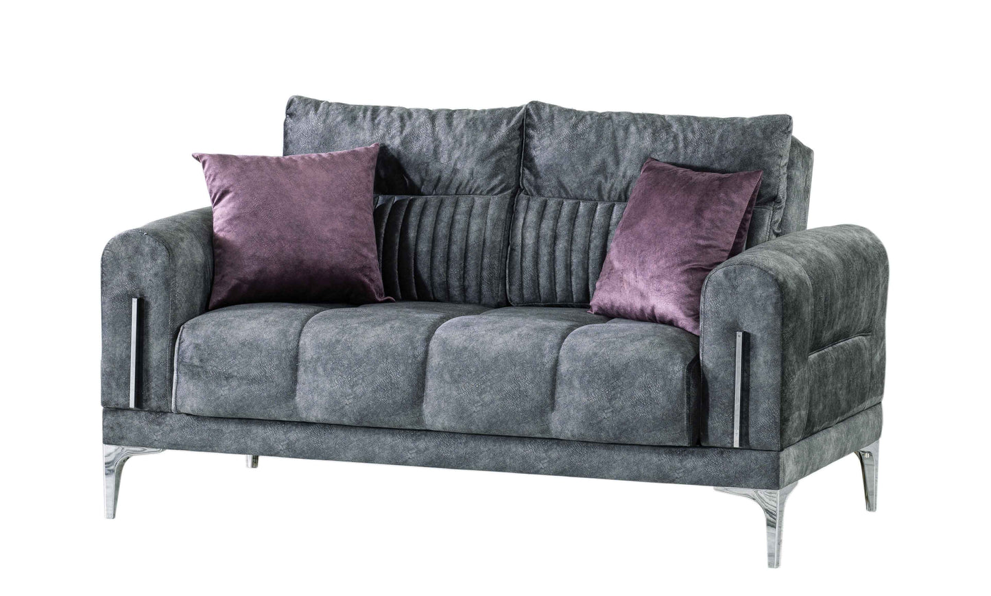 MODA  LOVE SEAT  IN GRAY