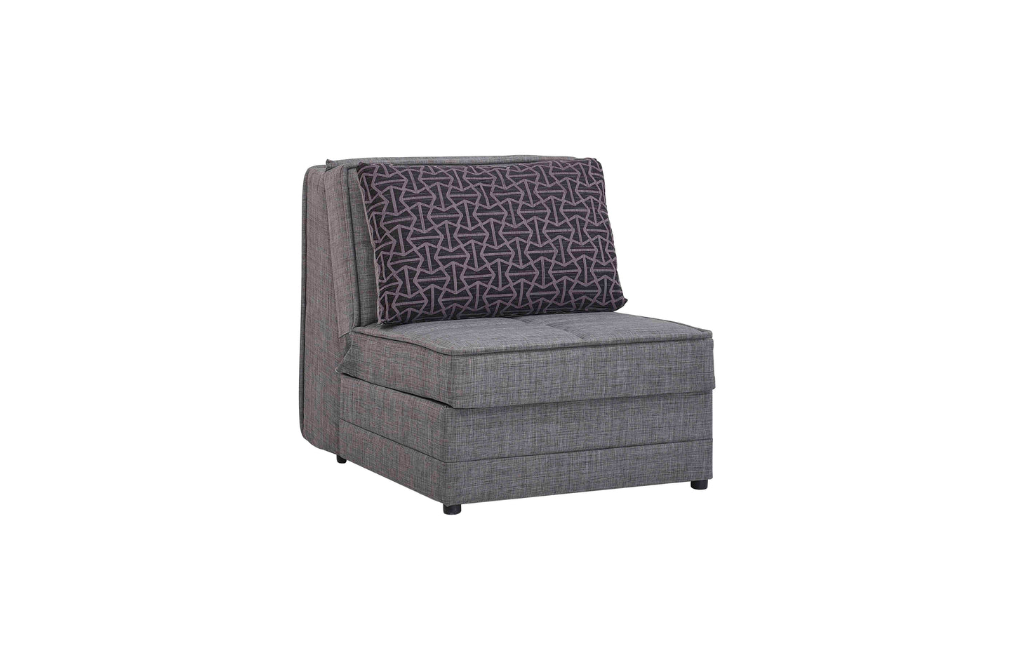 STUDIO CHAIR IN GRAY CHENILLE